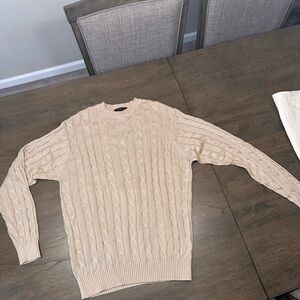 Mens 100%cotton sweater.